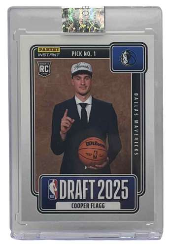 2025-26 Panini Instant #NBADN-1 Cooper Flagg DALLAS Rookie Card (RC)