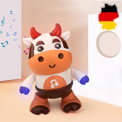 Electric Dancing Cow with Lights Musical Cow Baby Toy Baby Music Toy for Kids