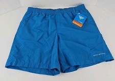 Columbia PFG Swim Trunks Boys Youth Sz XL Super Backcast II Shorts UPF 50 Blue