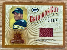 BRETT FARVE 2002 Gridiron Kings Cut Collection /550 HOF Green Bay Packers DC-100