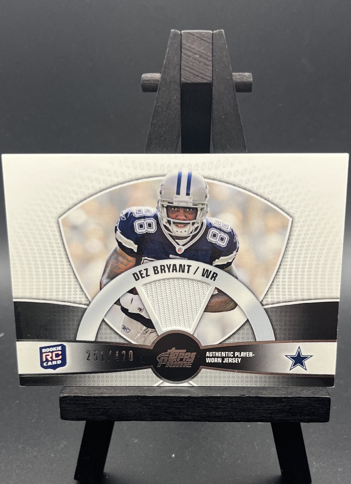 Dez Bryant Topps Prime Rookie Relics #PRRDB Base