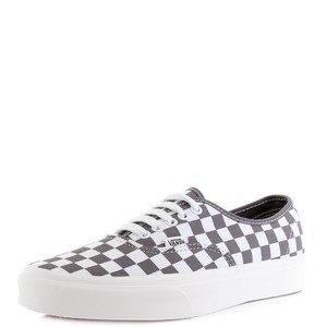 vans slip on checkerboard grey