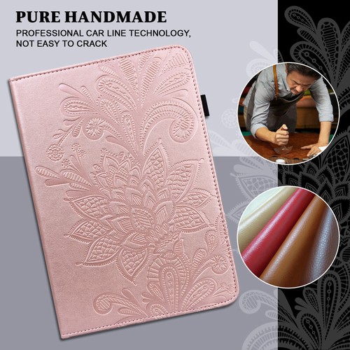 Für Samsung Galaxy Tab A7 A8 A9 S2 S6 S7 S8 S9 S10 Leder Ständer Flip Case Hülle - Bild 64 von 65