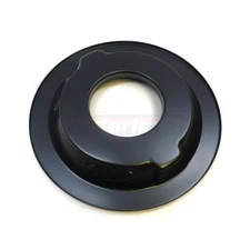 Black 14" Air Cleaner Recessed/Drop Base low GM Chevy Ford Mopar SBC BBC Hot Rod