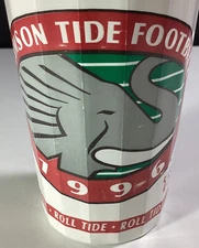 Alabama Crimson Tide Beer Cup VTG 1996 Original Rare HTF USA Hardee’s WBMG