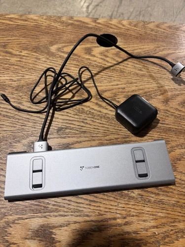 TobenONE MacBook Pro USB C Docking Station & Stand with Dual 4K@60Hz Out UDS041M