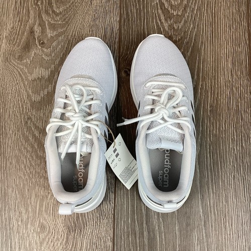 Adidas Damen Qt Racer 2.0 weiß Laufschuhe 6 NEU Schnürschuhe Sneaker Streifen - Bild 10 von 14