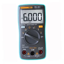 RM101 Digital Multimeter   AC Volt Current Meter Diode  Freq Tester O4D4