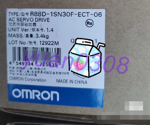 NEW OMRON R88D-1SN30F-ECT-06 ac servo driver DHL Fast delivery