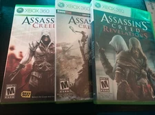Assassin's Creed Xbox 360 Lot - 2, 3, & Revelations
