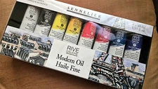 Sennelier Rive Gauche Oil Paints and Sets - 8ct.