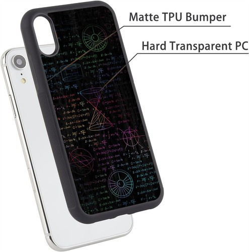 Cover For iPhone X XS 11 12 13 14 15 Pro Max Physics Math Print - Picture 198 of 240