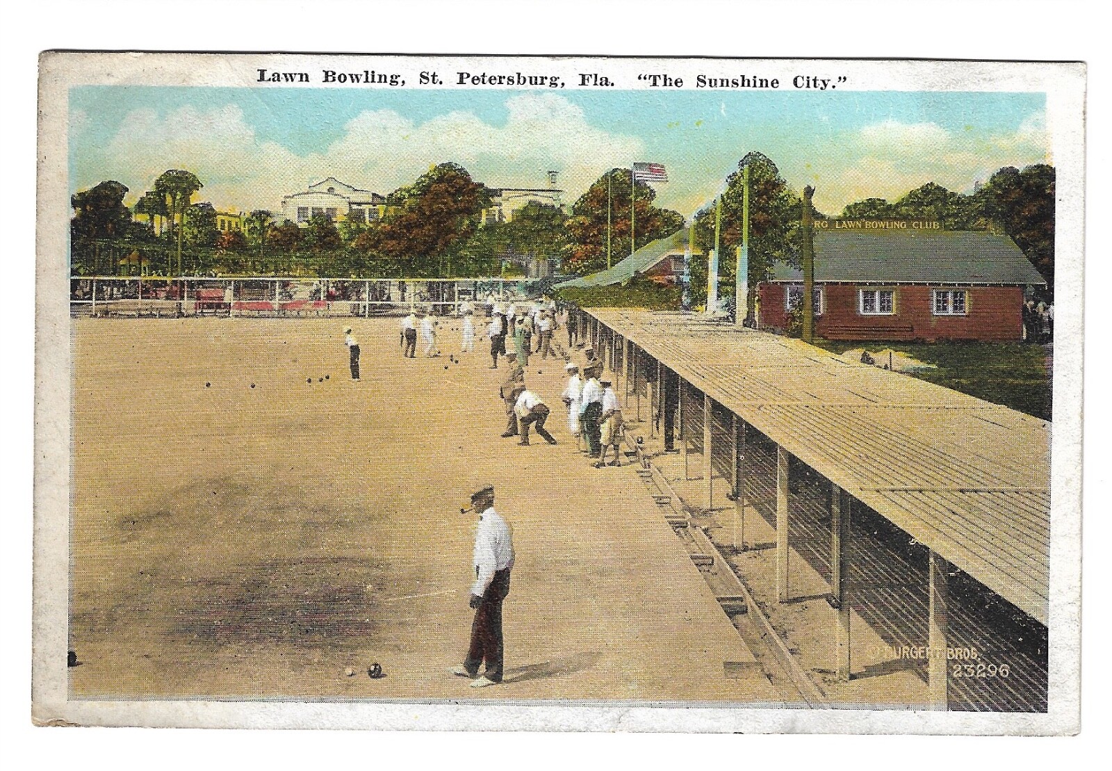 Lawn Bowling, St.Petersburg, Florida Postcard (Not Posted) eBay