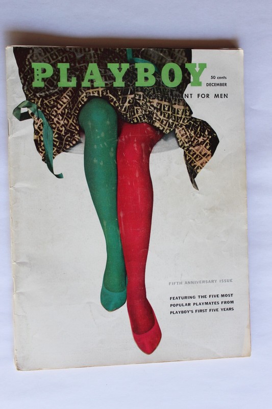 DECEMBER 1958 PLAYBOY EXCELLENT CONDITION WITH CENTERFOLD DEC 12/58 VERY RARE!