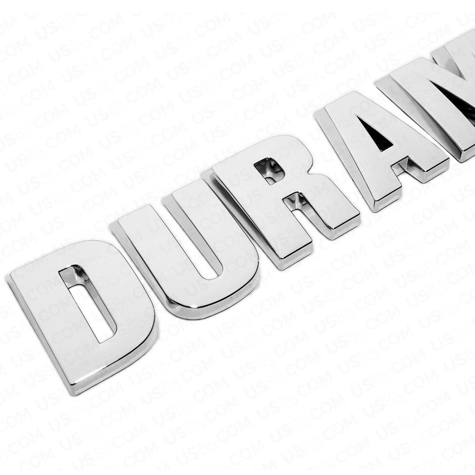 OEM Chrome Chevy Silverado 1500 Duramax Hood Letter Logo Emblem Badge Trucks - Imagem 4 de 4