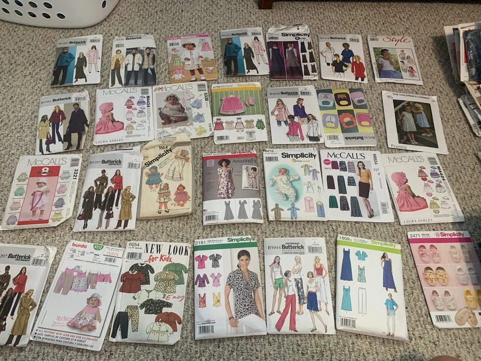 Simplicity,McCall’s, Others Sewing 117 LOT Some Used, Duplicates SEE DESCRIPTION - Image 4 of 4