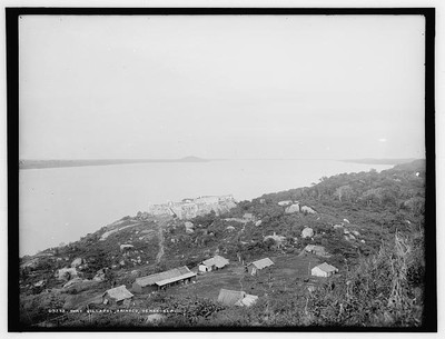 Fort Villapol,buildings,Orinoco River,Venezuela,Detroit Publishing Company,1900