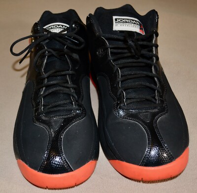 Size 11 - Jordan Jumpman Team 1 Black Infrared Excellent Condition 
