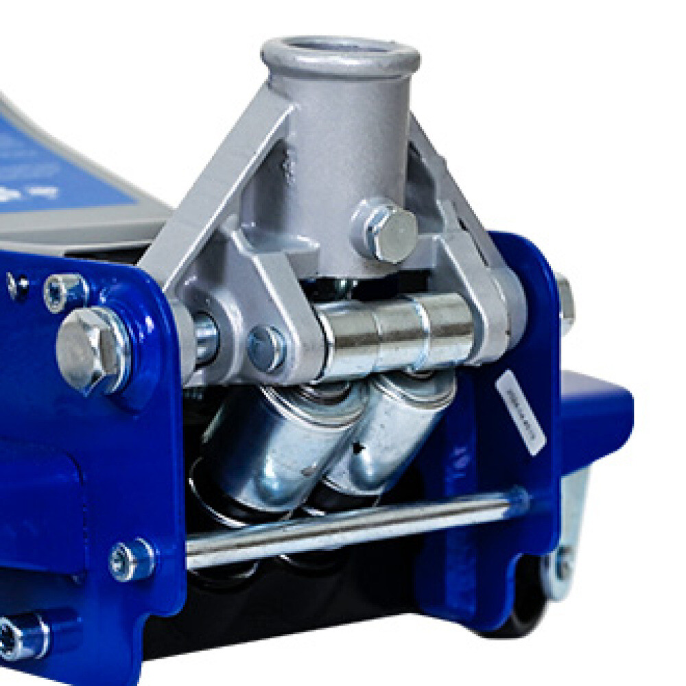 Low-Position Steel Vehicle Floor-mounted Hydraulic Jack with Dual-piston 3-Ton