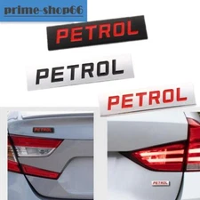PETROL Emblem Logo Car 3D Trunk Side Metal Badge Decal Sticker/Black,Silver ,Red