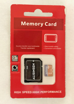 ALISINSEN 1TB MEMORY CARD W/ADAPTER UHS3 CLASS 10