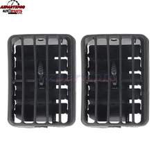 2PC A/C Air Heater Dash Bezel Vents Black For Toyota 4Runner Tacoma 1996-2002