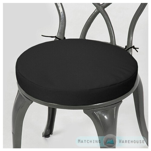 Round Chair Cushion Seat Pad Garden Outdoor Bistro Circular Stool