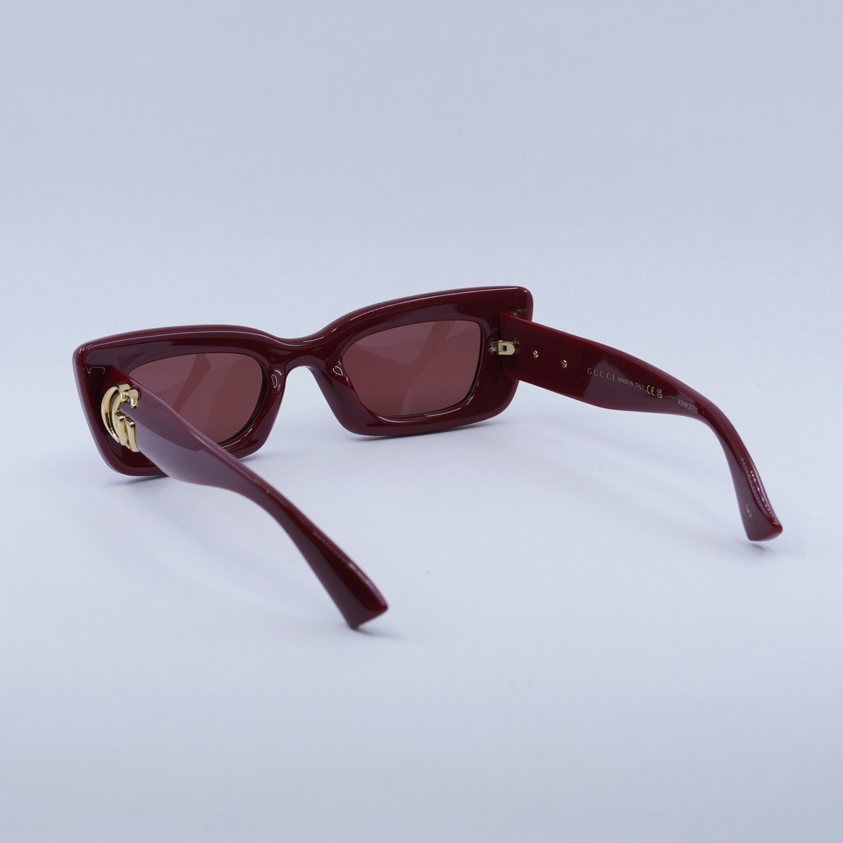 サングラス GUCCI Gucci - GG1845SA - 003 burgundy burgundy red Gucci GG1827S 003 Burgundy/Red 49-22-145 Sunglasses New