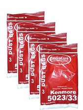 12 Kenmore Sears Allergy Vacuum Bag, Canister Vacuum Cleaners, 5023-5033 Bag ...