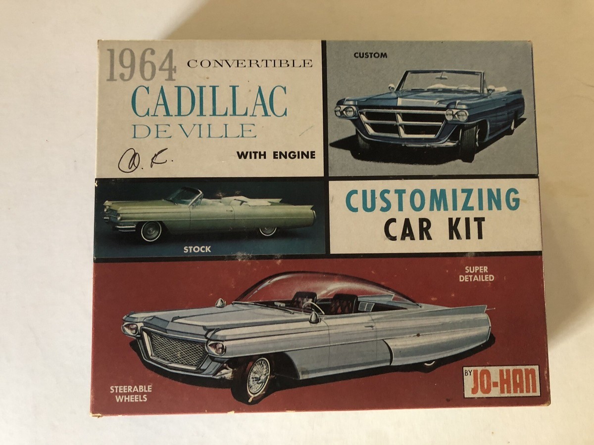 Jo-Han 1964 Cadillac Model Kit Box Only | eBay Jo-Han 1964 Cadillac Model Kit Box Only | eBay
