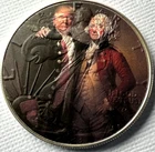 Trump & George Washington - American Silver Eagle 1oz .999 Silver Dollar Coin