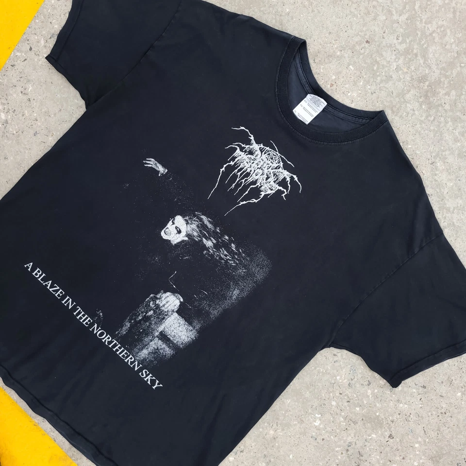 Винтажная футболка Darkthrone A blaze in the Northern sky - Изображение 3 из 4