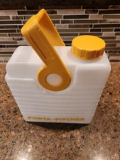 Porta Pitcher Storage Jug 1 Gallon Yellow