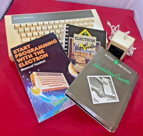 Acorn Electron, PSU, Manuals, Software etc Boxed Full Set