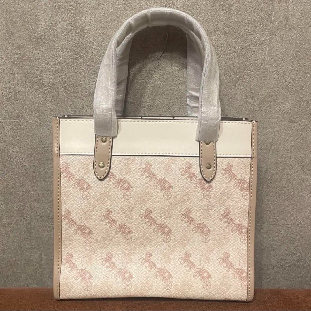 【COACH】CAN81 B4RGL チョーク トープ ビルフォールド ウォレット・ホース アンド キャリッジ プリント