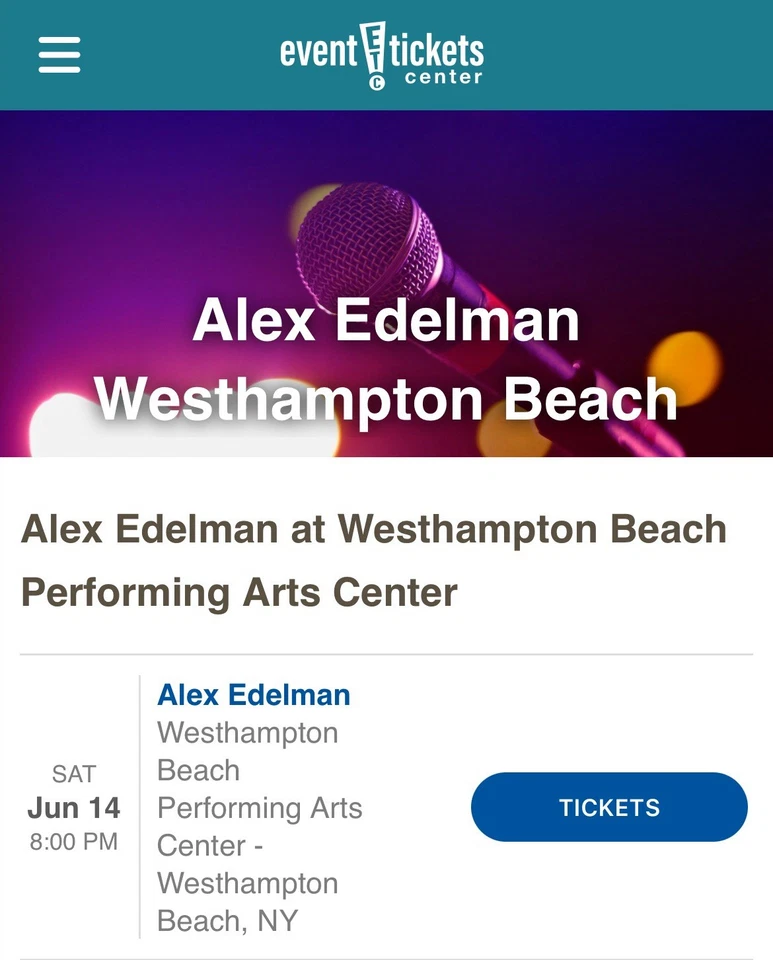 ALEX EDELMAN @ WESTHAMPTON JUNE 14, 2025 - Image 3 of 4