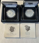 2025 US MINT MORGAN & PEACE .999 SILVER DOLLARS - OGP - PHILADELPHIA MINT