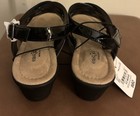 East 5th Memory Foam patent leather strappy sandals 9.5 M — photo 3