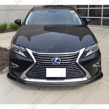 For 2016-2018 Lexus ES300H ES350 Painted Black Front Bumper Body Kit Spoiler Lip