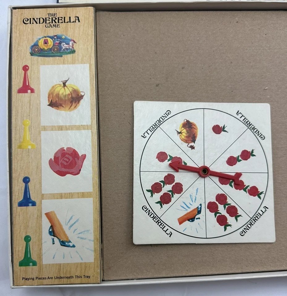 1975 Cinderella Game by Cadaco Complete in Good Condition FREE SHIPPING - Image 3 of 4