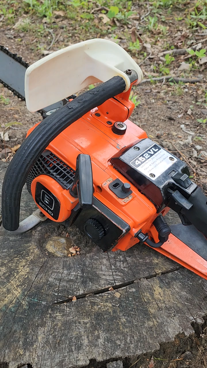 チャイ Vtg ECHO Kioritz 452VL CS-452VL chainsaw Japan AS IS RUNS! | eBay
