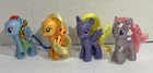 My Little Pony Set Of 4 3” Brushable Figures Pearlized Nurse Red heart HGT1-548