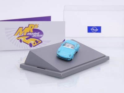 Euro Modell # '' Porsche 911 in türkis ohne Heckspoiler '' Nur 6,99 Euro