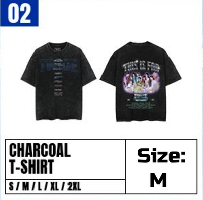 TWICE THIS IS FOR POP UP MERCH LIMITED EDITION SHIRT (MEDIUM) 2026