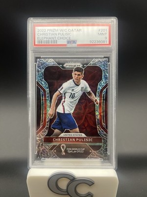 2022 Panini Prizm World Cup - Christian Pulisic Elephant Choice