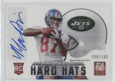 2013 Panini Elite Rookie Hard Hats Signatures /199 Marcus Davis #45 Auto RC 0aa