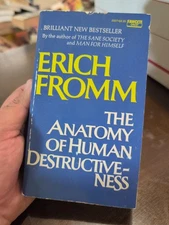 The Anatomy of Human Destructiveness  Erich Fromm 1975 Fawcett Crest  PB Vintage