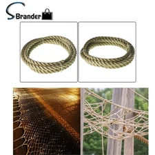 Twisted 3 Strand Rope Artificial Manila Rope PP Tree  Rope