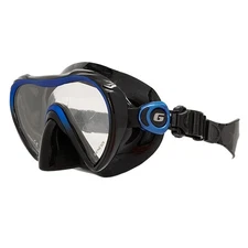 GENESIS Realm Ice Blue/Black Silicone Diving Mask (SM7500IBBS)