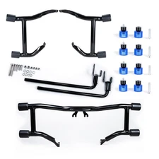 Saddlebag Guard Rails Bag Guards Front Highway Engine Guard For Harley Touring